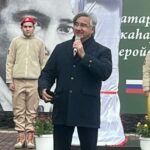 В селе Усть-Багаряк Челябинской области открыли памятник поэту-герою Мусе Джалилю