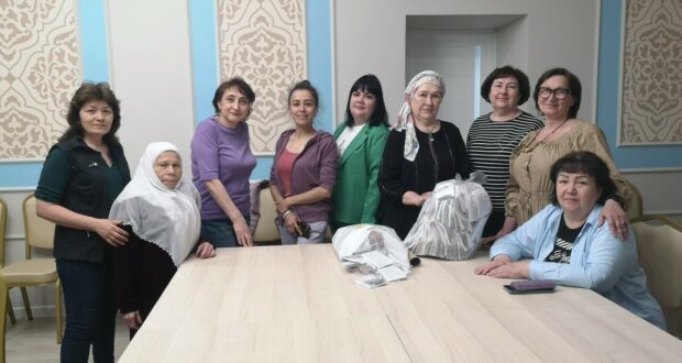 Татарские женщины Ростовской области передали бойцам СВО «сухой армейский душ»
