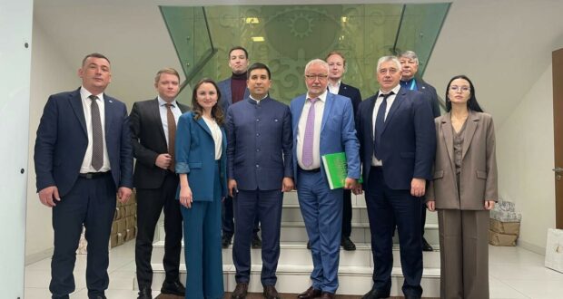 A meeting was held at the World Congress of the Tatars with representatives of the Moscow government and the Moscow House of compatriots
