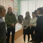 Сәрдекбаш урта мәктәбендә махсус хәрби операциядә катнашучы хәрби белән очрашу булды