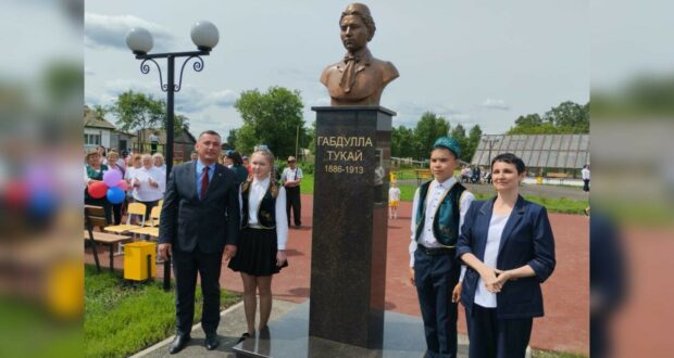Пермьда Габдулла Тукайга багышланган бюст ачылды