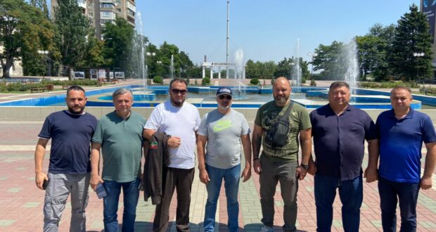 Shaykhraziev meets with participants of the Special Military Operation in Zaporizhzhia