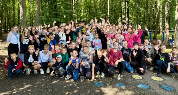 Ветеран СВО Ирек Хусаинов провел урок мужества в санатории «Лесная сказка»