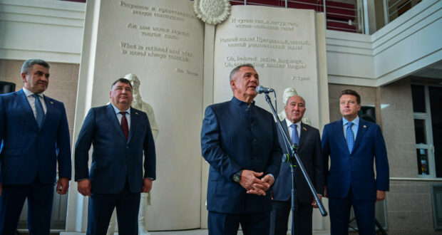 Rustam Minnikhanov takes part in ceremony of opening the Museum of Education Belem (Knowledge)