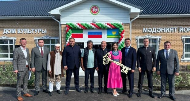 В Высокогорском районе Республики Татарстан открылся новый Дом культуры