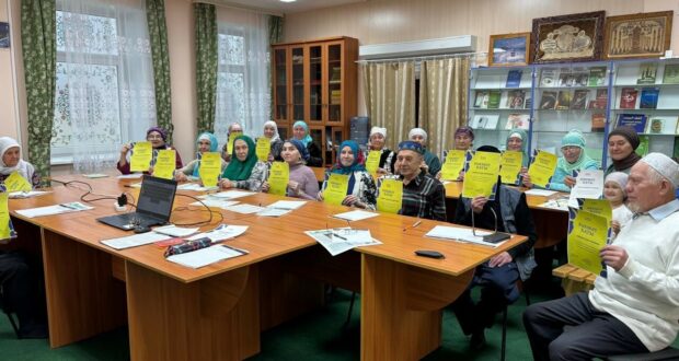 Удмуртияның Глазов шәһәрендә, мәчеттә “Татарча диктант” акциясе узды.
