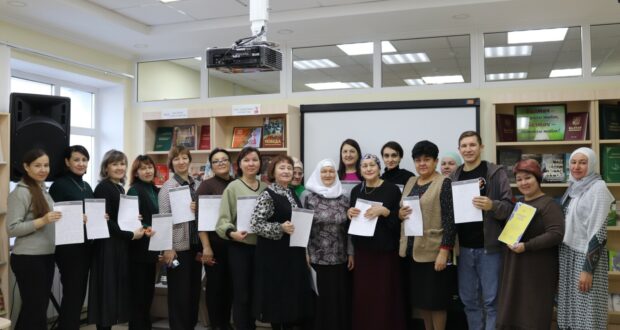 Балтач Үзәк китапханәсе дөньякүләм “Татарча диктант” акциясенә кушылды