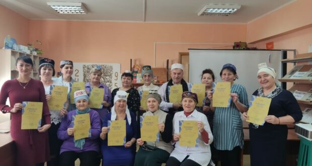 Буа районында”Татарча диктант” авыл һәм шәһәр мәктәпләрендә, китапханәләрдә яздылар