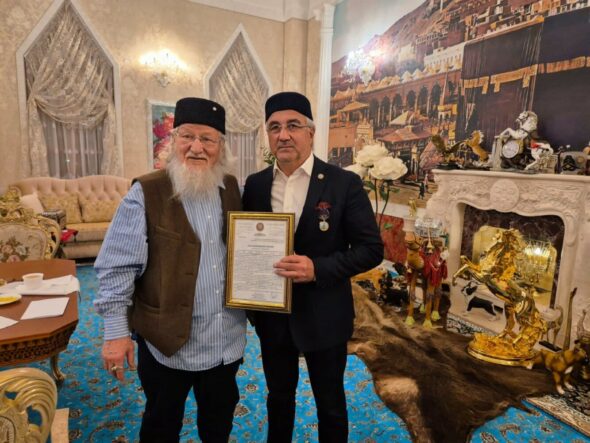 Васил Шәйхразыев Үзәк Диния нәзарәтенең «Әл-Игътисам» медале белән бүләкләнде