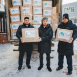 «Гаилә» мәчетендә махсус хәрби операциядәге сугышчылар өчен 1600 пар йон оекбаш бәйләделәр!