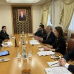 Василь Шайхразиев провел встречу с министром образования Туркменистана